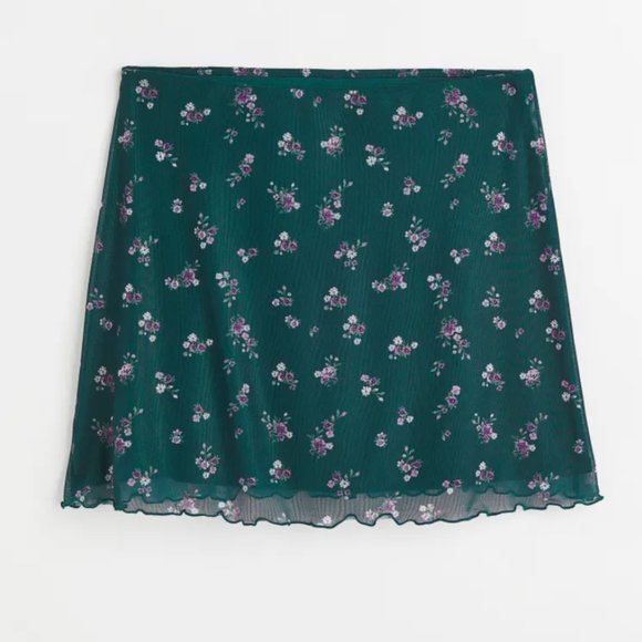 Tiger mesh mini skirt - Picture 2 of 2